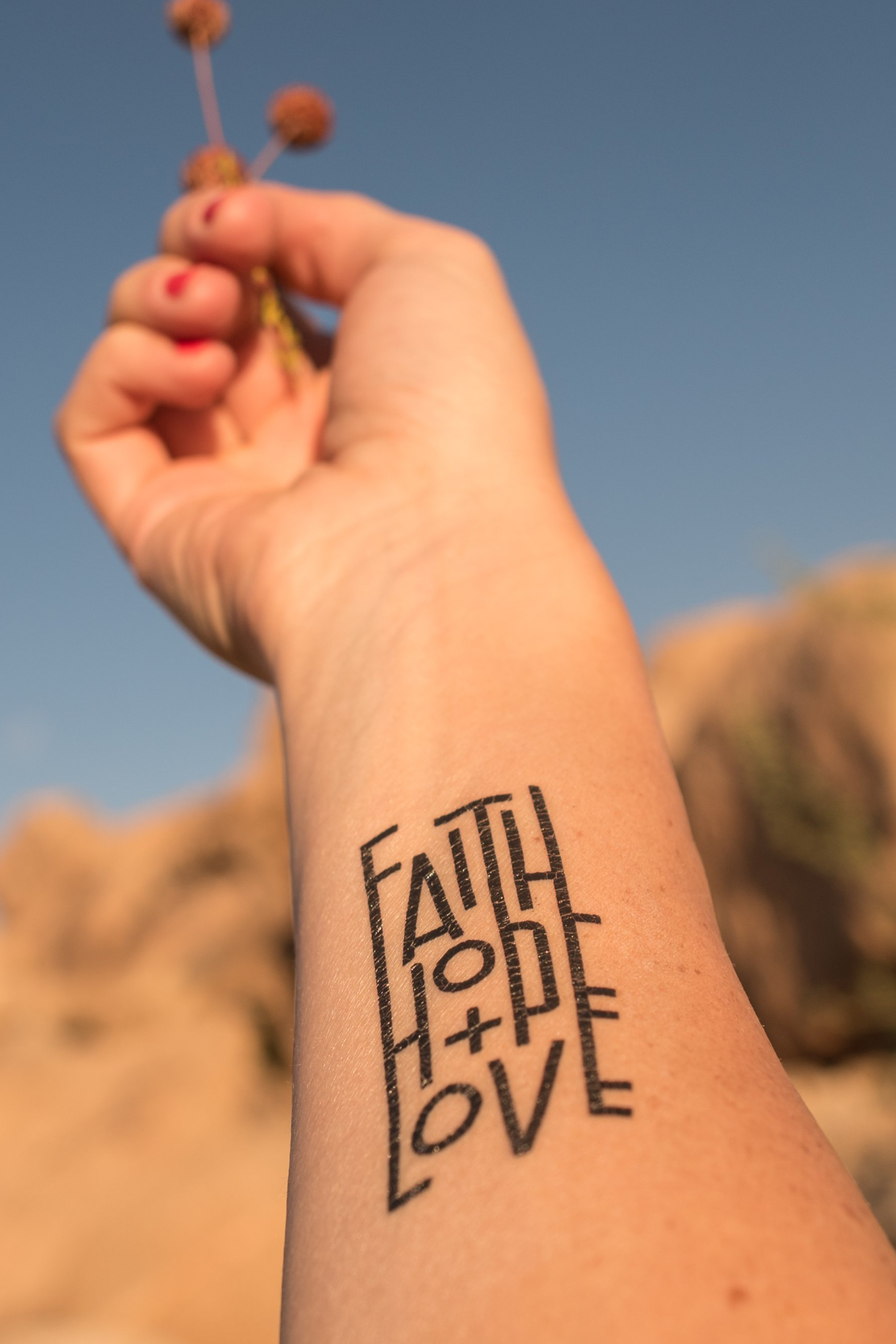 Faith Love Hope Tattoos