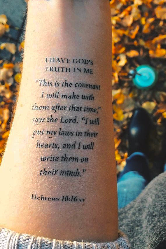 Tattoo uploaded by Donovan Douglas  Romans 122 bibleverses Romans   Tattoodo